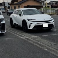 ヴェルファイアのフロントガラスの飛び石によるひび割れ交換修理が終わりました。
