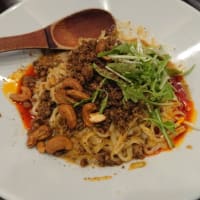 初・汁なし担々麺