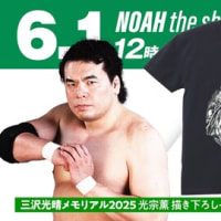 光宗薫さんデザインの三沢さんTシャツが売れすぎな件。