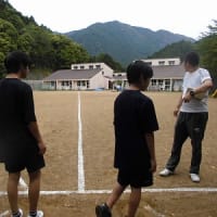 （新体力テスト）５０ｍ走→竹馬の練習