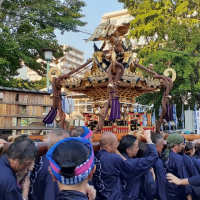 4年に1度の富賀岡八幡宮の例大祭ー２