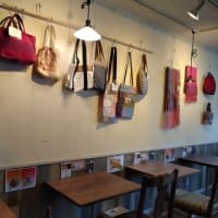 市民会館カフェで展示が始まりました