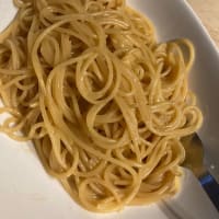話題のめんつゆとチーズのパスタ作った