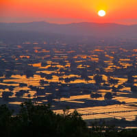 散居村夕景。。。（５月９日）