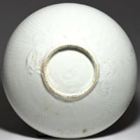 初期伊万里　染付太公望図七寸皿