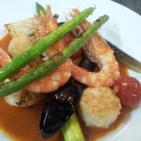 今週の限定料理は魚料理です。
