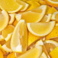 本日の食べ放題メニューのおすすめデザート！静岡産のニューサマーオレンジ！