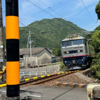JR九州機関車EF510-303外平踏切にて