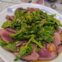 やっぱり美味しい！ 鹿肉のロースト。