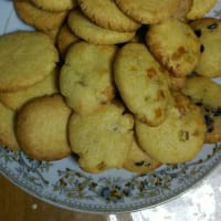 夜からクッキー作り