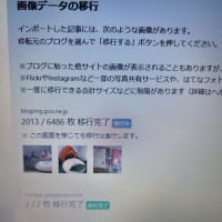 ブログ移行途中経過