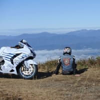 福島県 ZX-14Rと朝ラー・・のはずが絶景を発見
