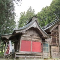 近津神社（茨城県大子町上野宮）