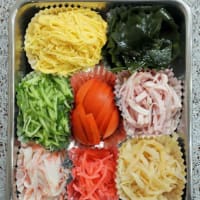 今期初めての冷やし中華