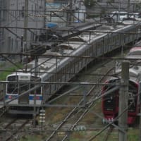 鹿児島本線415系1500番台　列車が行ったり来たり　2024-04-20