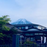 水の旅人＊夕暮れの富士山と珈琲