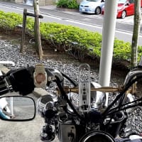 FLSTNのアンダーミラー化
