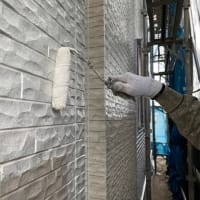 豊橋市外壁塗装進捗状況