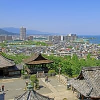 素晴らしい琵琶湖の眺望