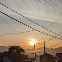 アマテラスの言葉　　　　夕方近くには曇ってきました