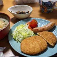 金曜日は生協の配達日　２日分の夕御飯