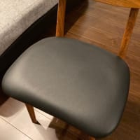 ダイニングチェの革張替