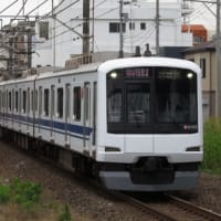 東急5050系4000番台4105F新幹線トレインラッピングを撮影
