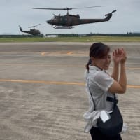 自衛隊航空機に搭乗してきました
