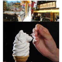 イキスギさん　インサートの撮影に同行　　横浜大飯店で｢杏仁ソフト｣
