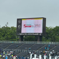 雨降りの中のマラソン大会