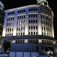 9月の夜の銀座4丁目周辺　2024
