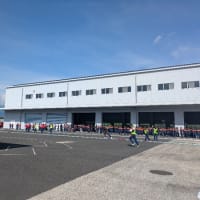 甲府市消防団員消防操法大会を見に行きました