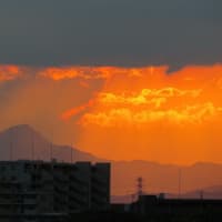 6月4・5日の夕暮れ空