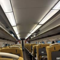 本日3回目の新幹線　秋田へ