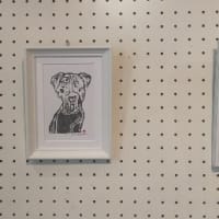 No.2664　版画展・名もなき犬達