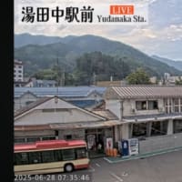 駅　　湯田中駅前