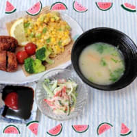 暑さに負けずに