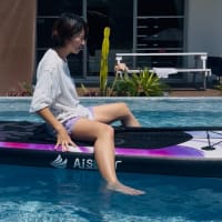 『はじめての方にもぴったり♪ UmiOtoで“ちょい乗りSUP”体験🩷』女子ひとり旅・夫婦カップルに大人気のゲストハウス UmiOto ウミオト ラグジュアリーゲストハウス 宮古島