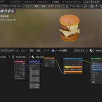 Blender  チーズバーガー回転アニメーション