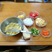 ポテトサラダを作りました(^o^)