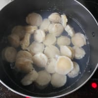 ホタテ頂いたので
