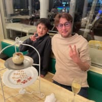 2025年5月　カフェ&バナナウインズでのお祝い写真🎉