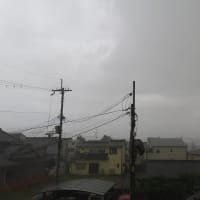 きょうも夕立ち