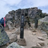 赤岳で雪渓滑り　令和7年6月21日（土）