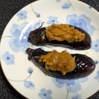 猛暑日の夕餉彩る梅の味噌󠄀