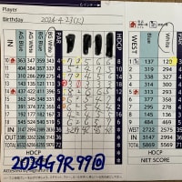 今日のゴルフ挑戦記（465）／東名厚木CC イン（B）→ウエスト