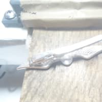 ネクタイピン　修理　バネ交換　ダンヒル