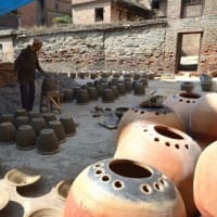 思い出のネパール二人旅⑱-陶器の町ティミを行く