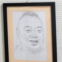 愛媛新聞フジカルチャースクール似顔絵講座作品展の開催