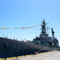 ７／５　護衛艦せとぎり　Ｉｎ　苫小牧港